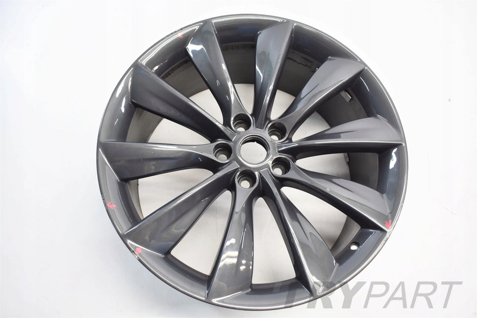 21" WHEEL TESLA MODEL S 21x9.0 5x120 ET40 ORG