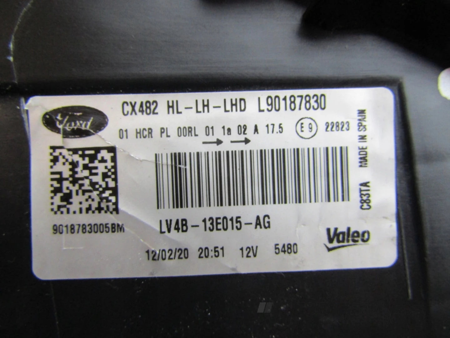Front Lamp Ford Kuga MK3 LED LH 19-24 LV4B-13E015-AG