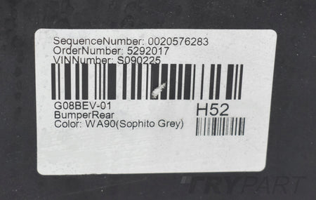 BMW IX3 IX 3 G08 REAR BUMPER ORG