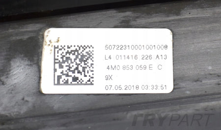 AUDI Q7 II 4M0 LEFT FRONT DOOR TRIM ORG