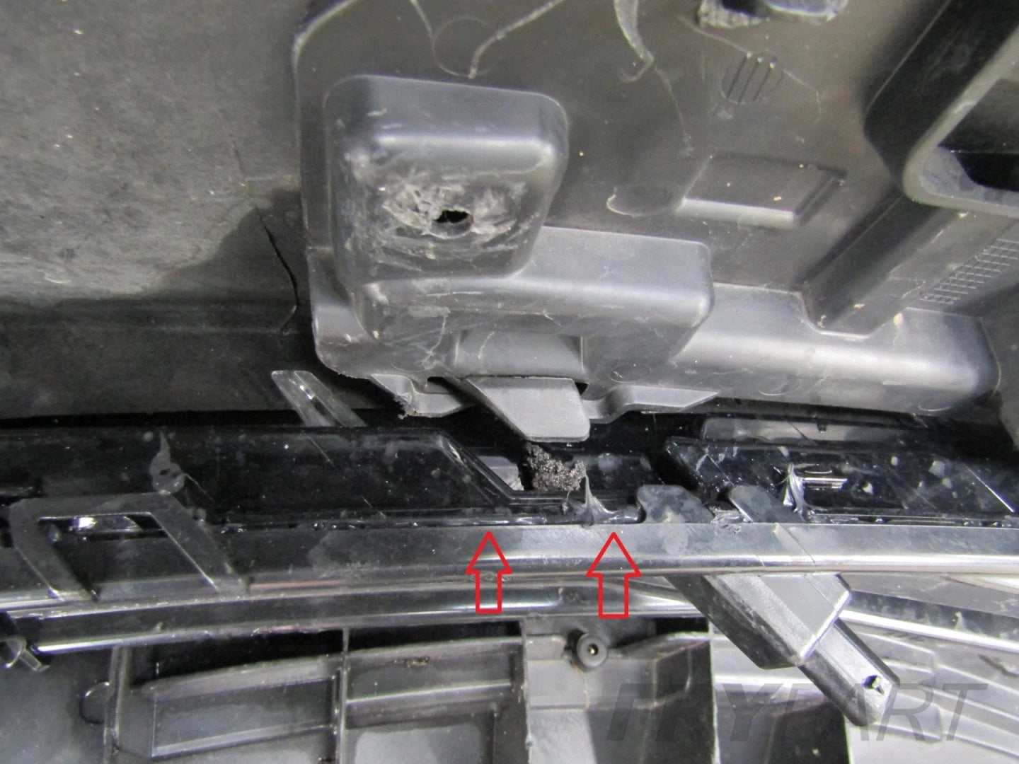 Front Bumper Volvo V40 2 II 12- (LED)