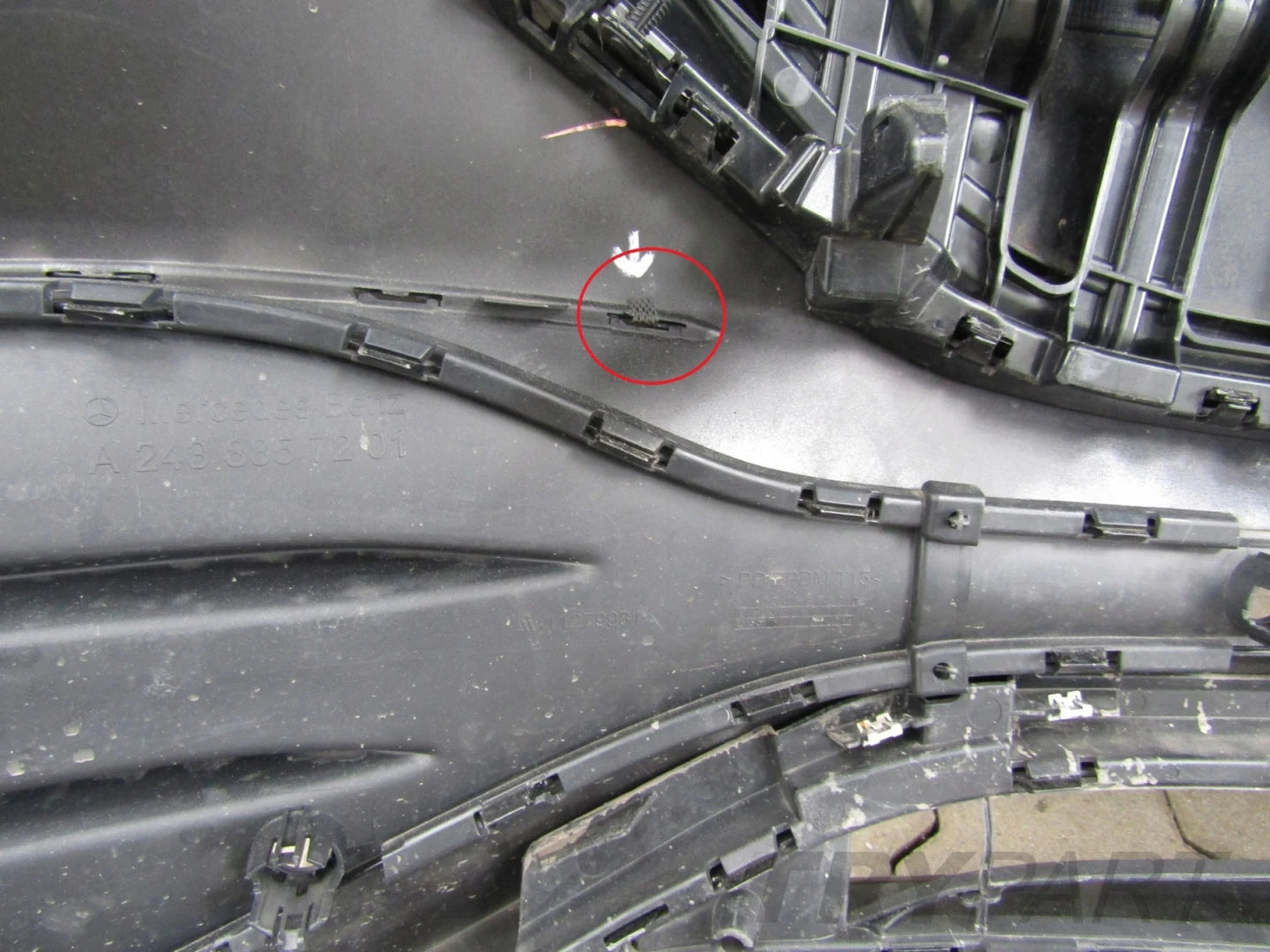 MERCEDES EQB W243 AMG Front Bumper 21-