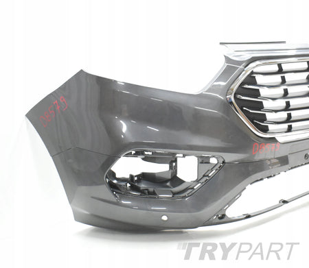 FORD TRANSIT CUSTOM FRONT BUMPER ORIGINAL HYBRID + GRILLE