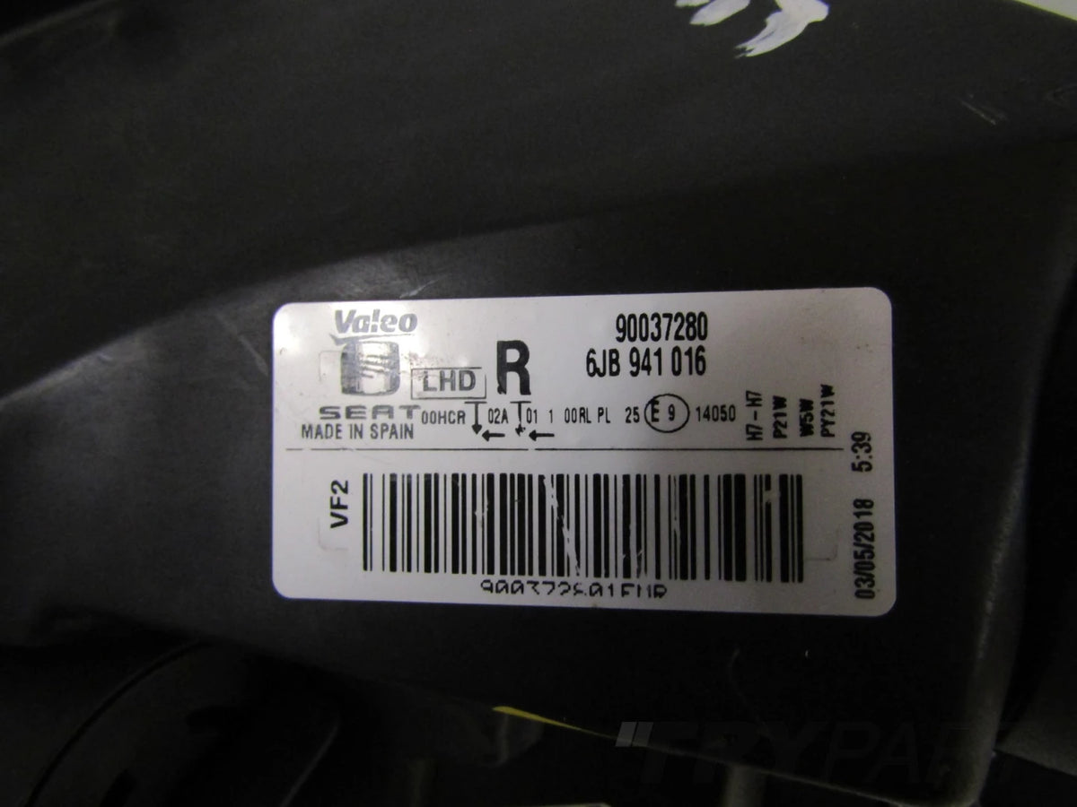 FRONT LAMP SEAT TOLEDO 4 IV STANDARD 12-15 RH 6JB941016