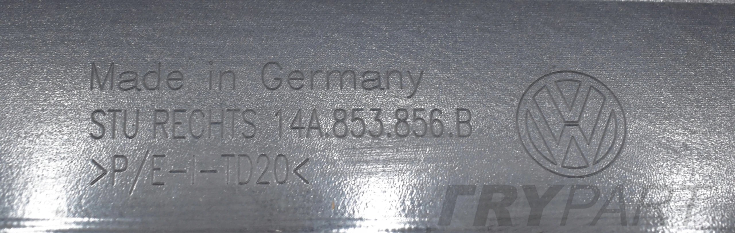 VW ID7 ID.7 14A RIGHT SILL STRIP COVER ORG 14A853856
