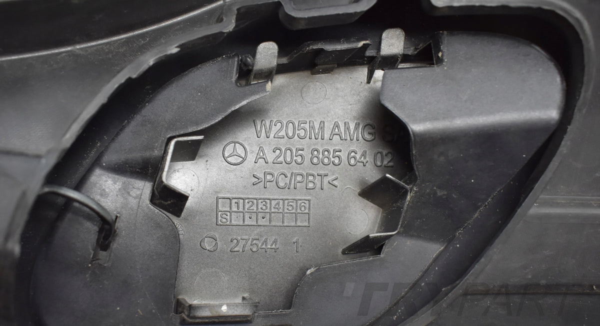 MERCEDES C-CLASS W205 LIFT AMG FRONT BUMPER + FRAME