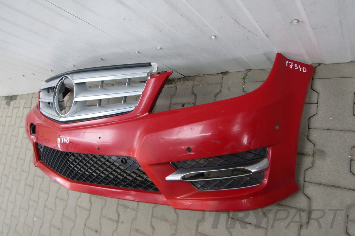 Front bumper Mercedes C class W204 204 AMG facelift 11-14