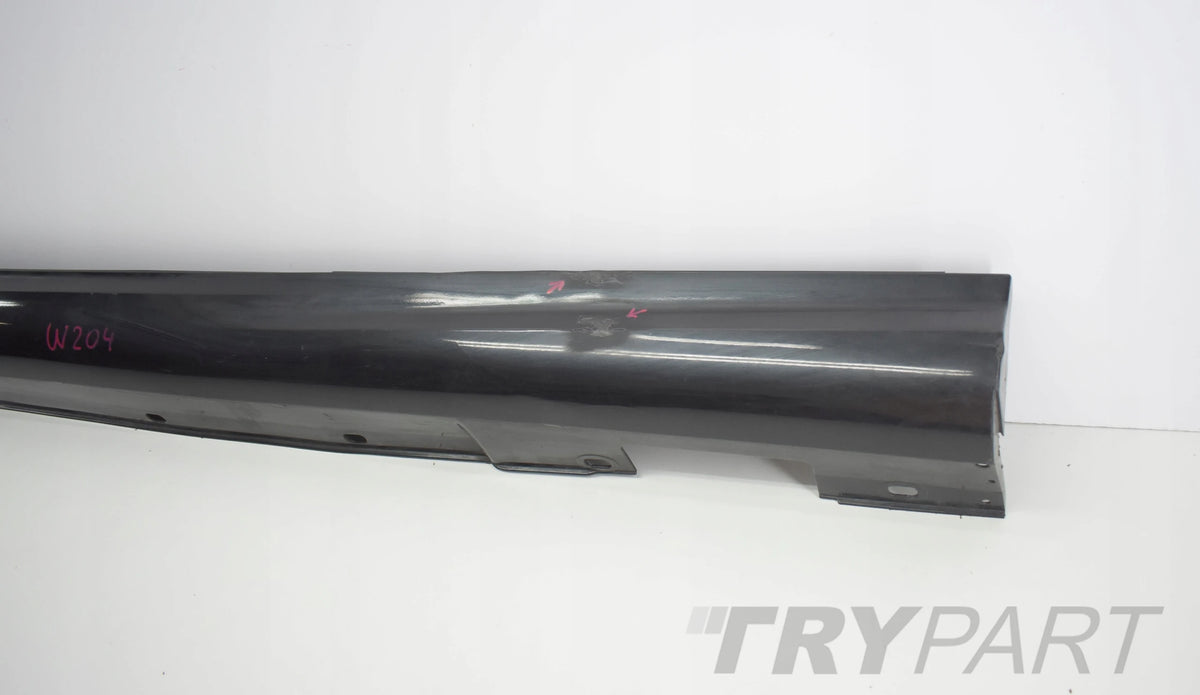 MERCEDES W204 AMG LEFT SILL PROTECTOR STRIP ORG!