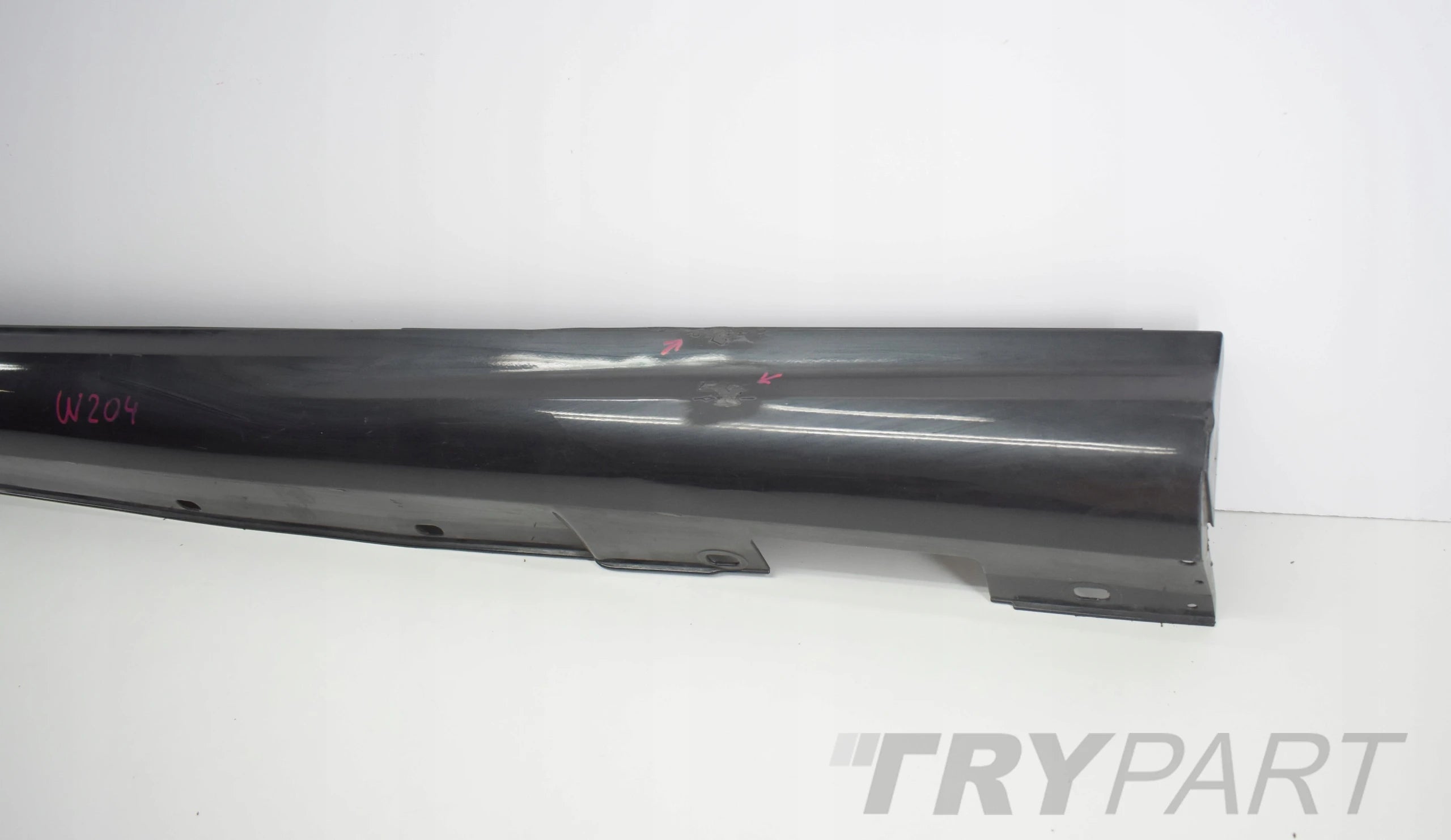 MERCEDES W204 AMG LEFT SILL PROTECTOR STRIP ORG!