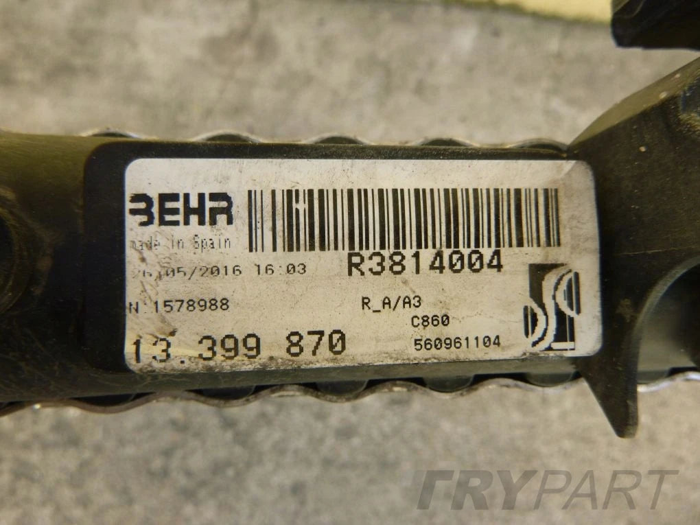 OPEL ADAM CORSA D 1.2 1.4 WATER RADIATOR