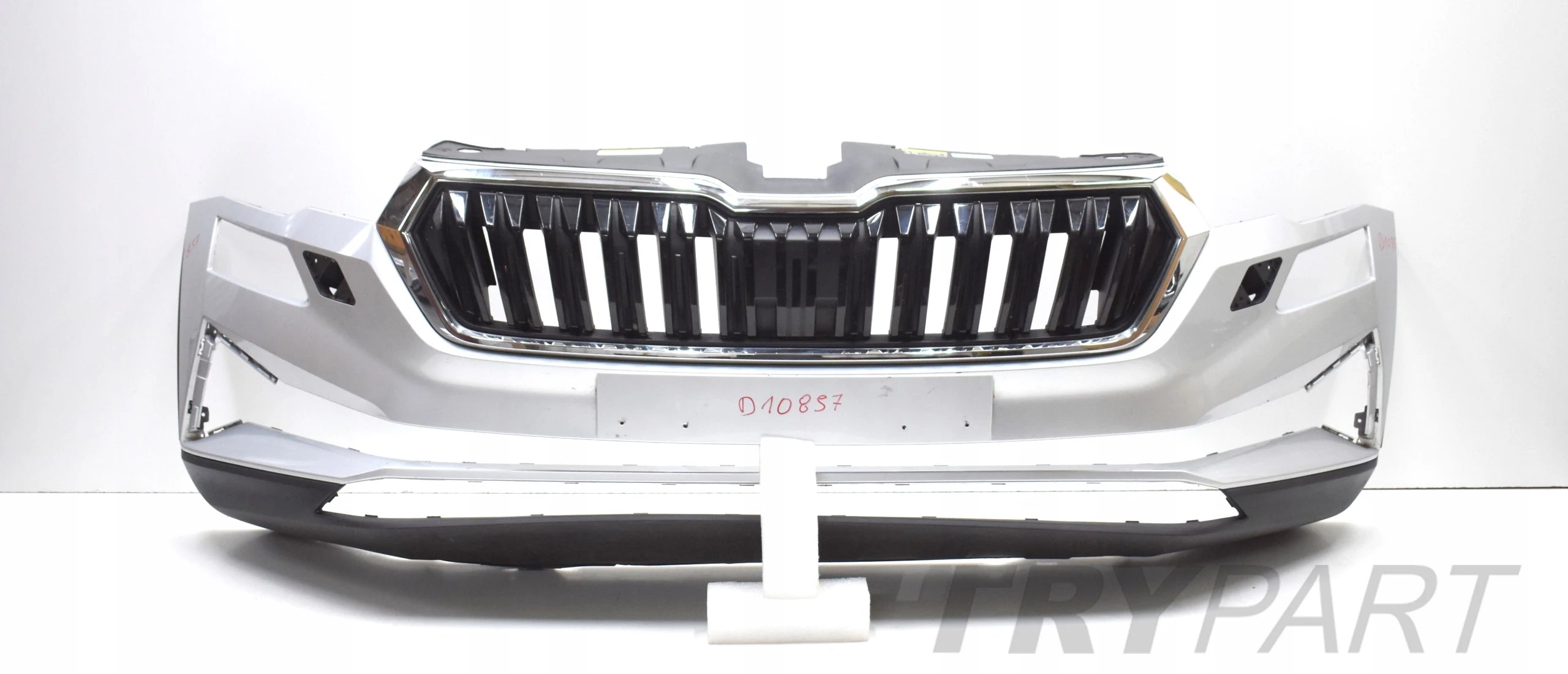 SKODA KAROQ LIFT 57A FRONT BUMPER ORG + BOTTOM