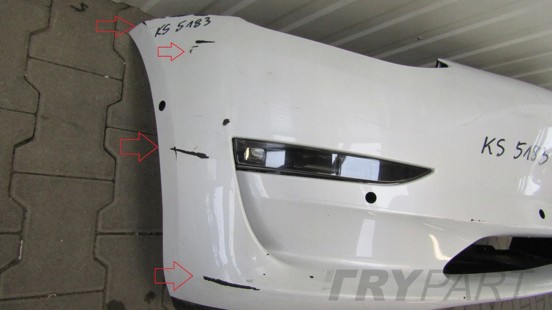Front Bumper Tesla Model 3 III 17-