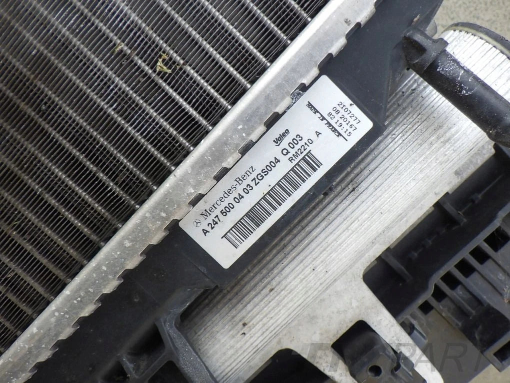 MERCEDES A W 177 CLA W 118 GLB X 247 B W 247 GLA H 247 EQA Radiator Set