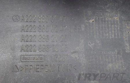 MERCEDES S CLASS W222 FRONT BUMPER ORIGINAL