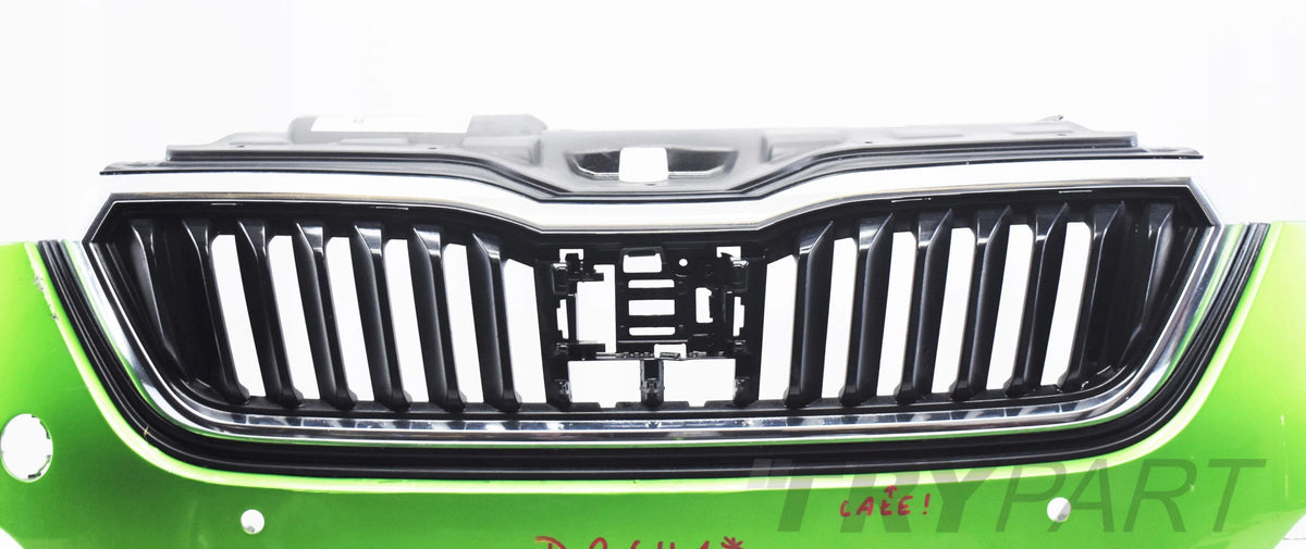 SKODA SCALA 657 OEM Front Bumper + Grille