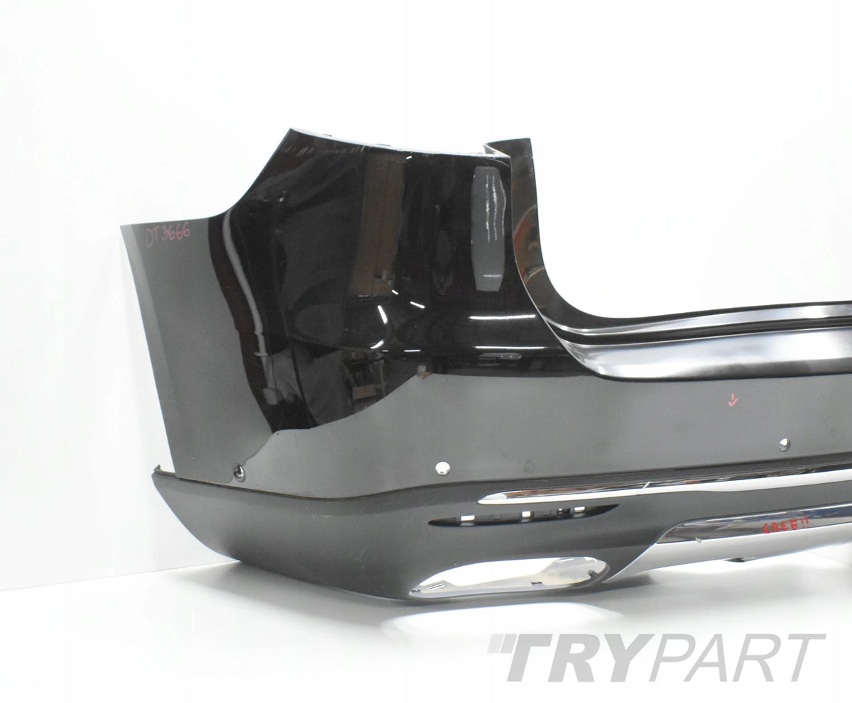 MERCEDES GLS W167 REAR BUMPER REAR ORIGINAL + FULL CHROME