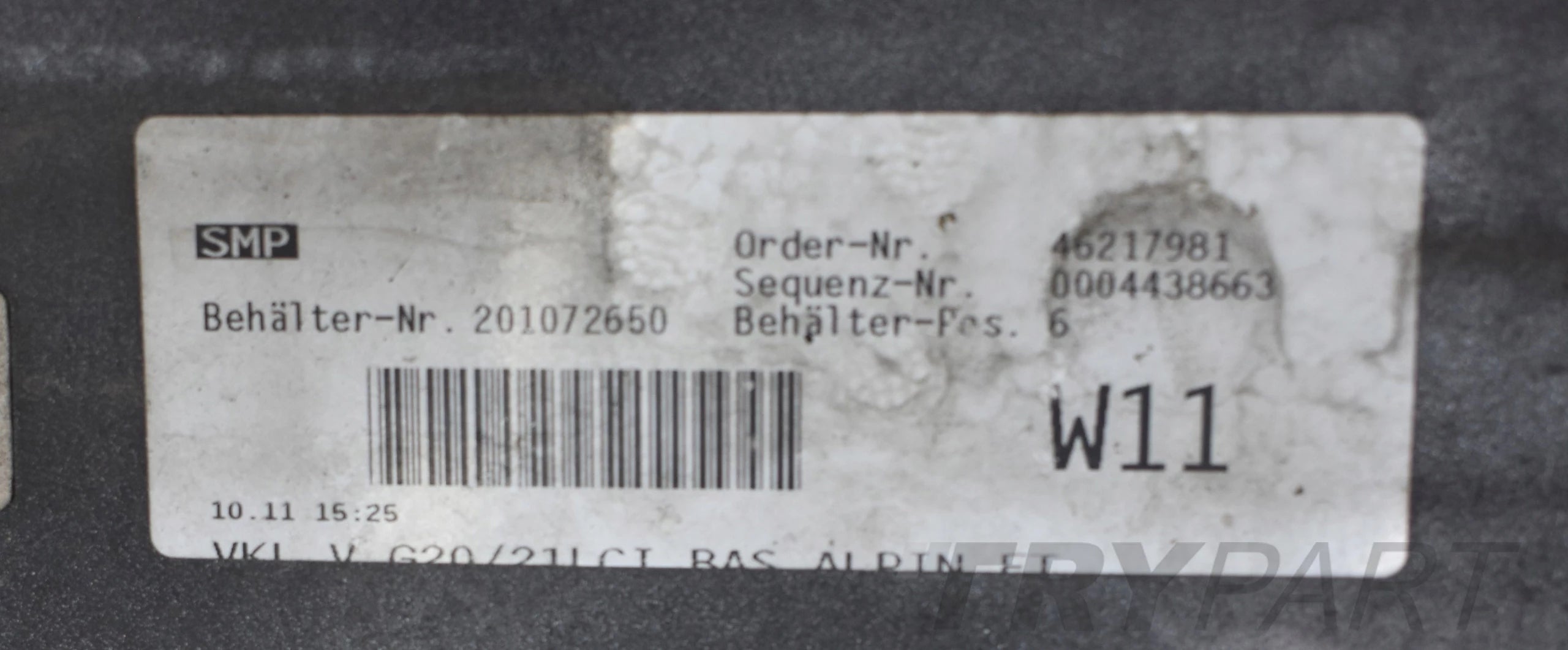 BMW G20 G21 LIFT LCI FRONT BUMPER ORG