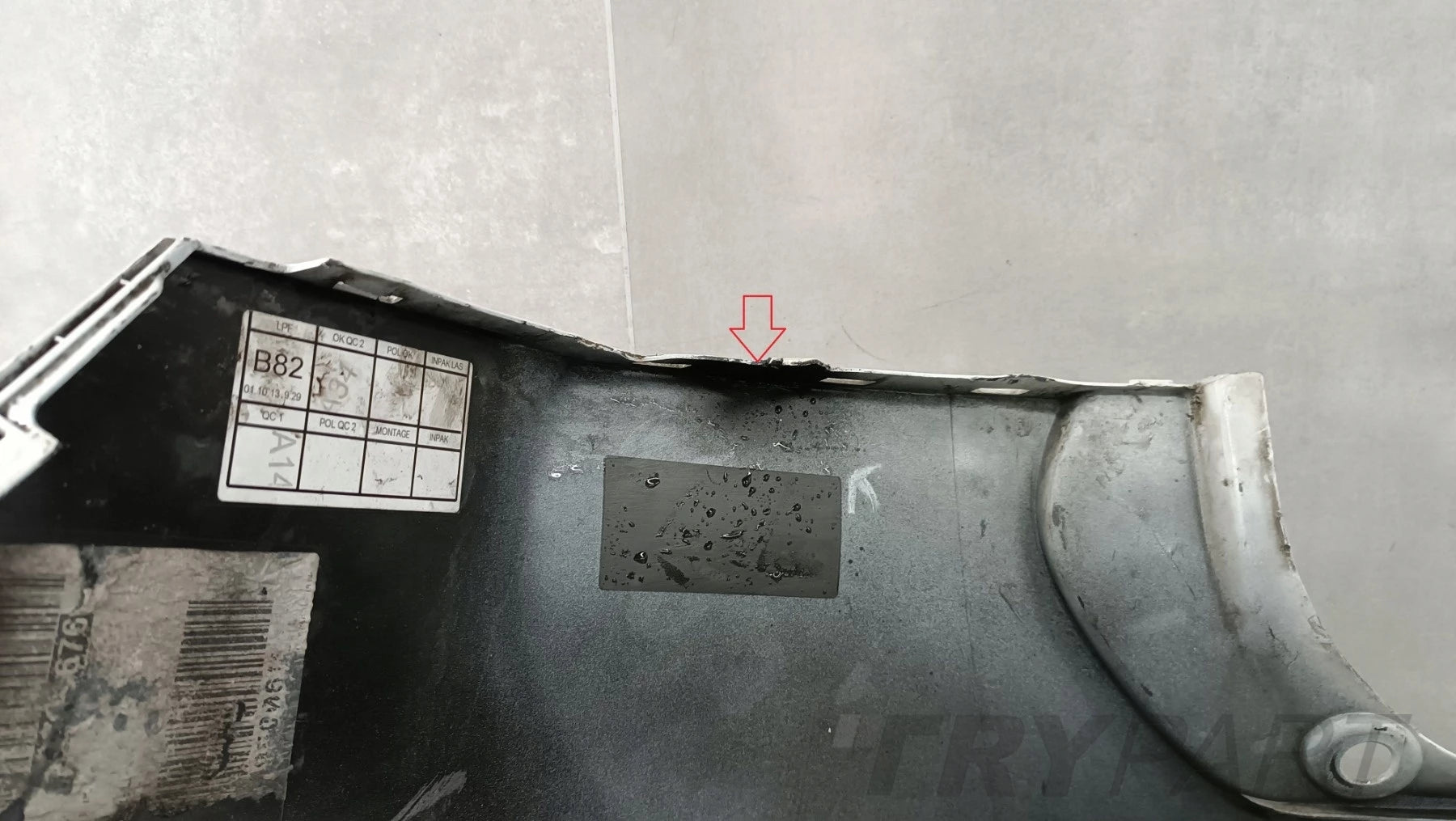 Rear bumper Volvo V40 Cross Country 12-16