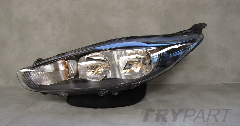 FORD FIESTA MK7 VIII LIFT BLACK LEFT HEADLIGHT LH 12- 1BB13W030-AD
