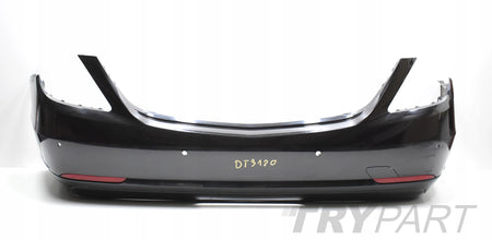 MERCEDES S-CLASS W222 REAR BUMPER ORIGINAL + CHROME COMPLETE