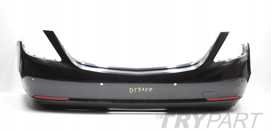 MERCEDES S-CLASS W222 REAR BUMPER ORIGINAL + CHROME COMPLETE