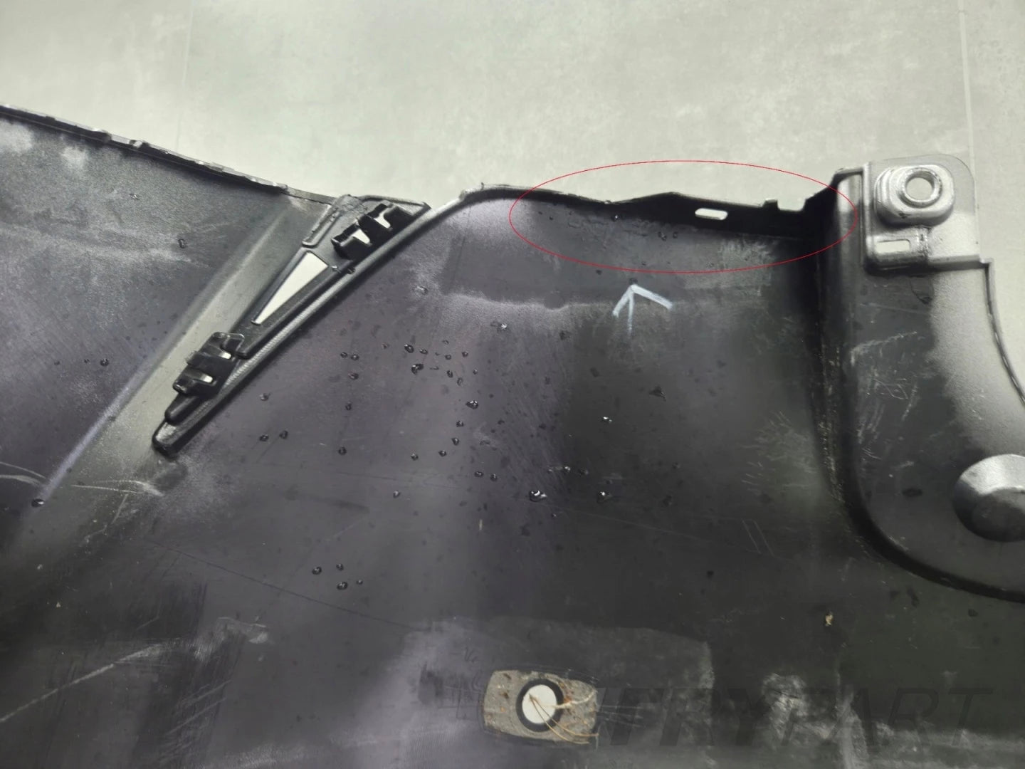 REAR BUMPER Toyota Prius V 23-