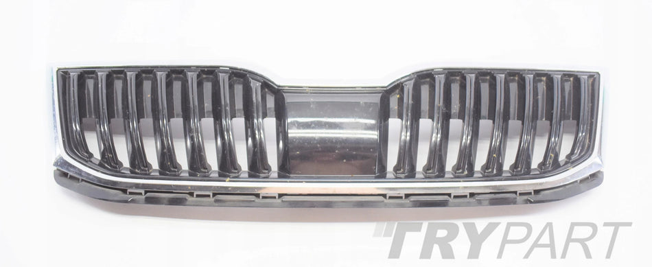 SKODA OCTAVIA 3 III LIFT 5E0 BUMPER GRILLE COMPLETE