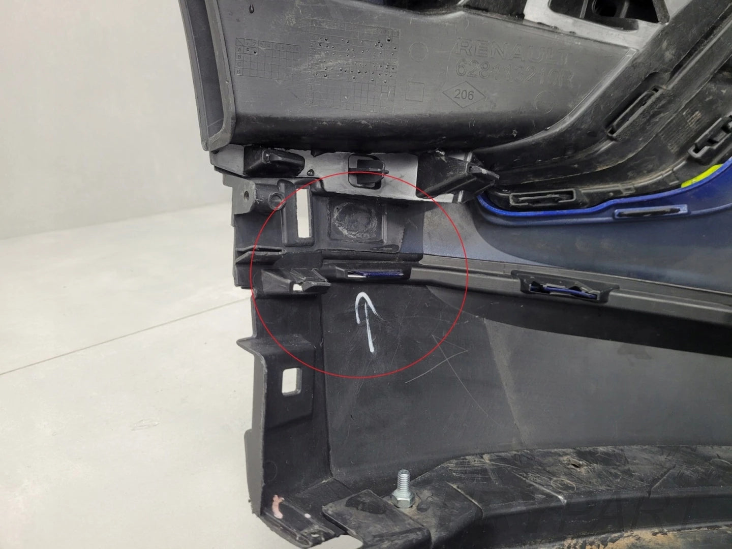 Front Bumper for Renault Captur 2 II 19-