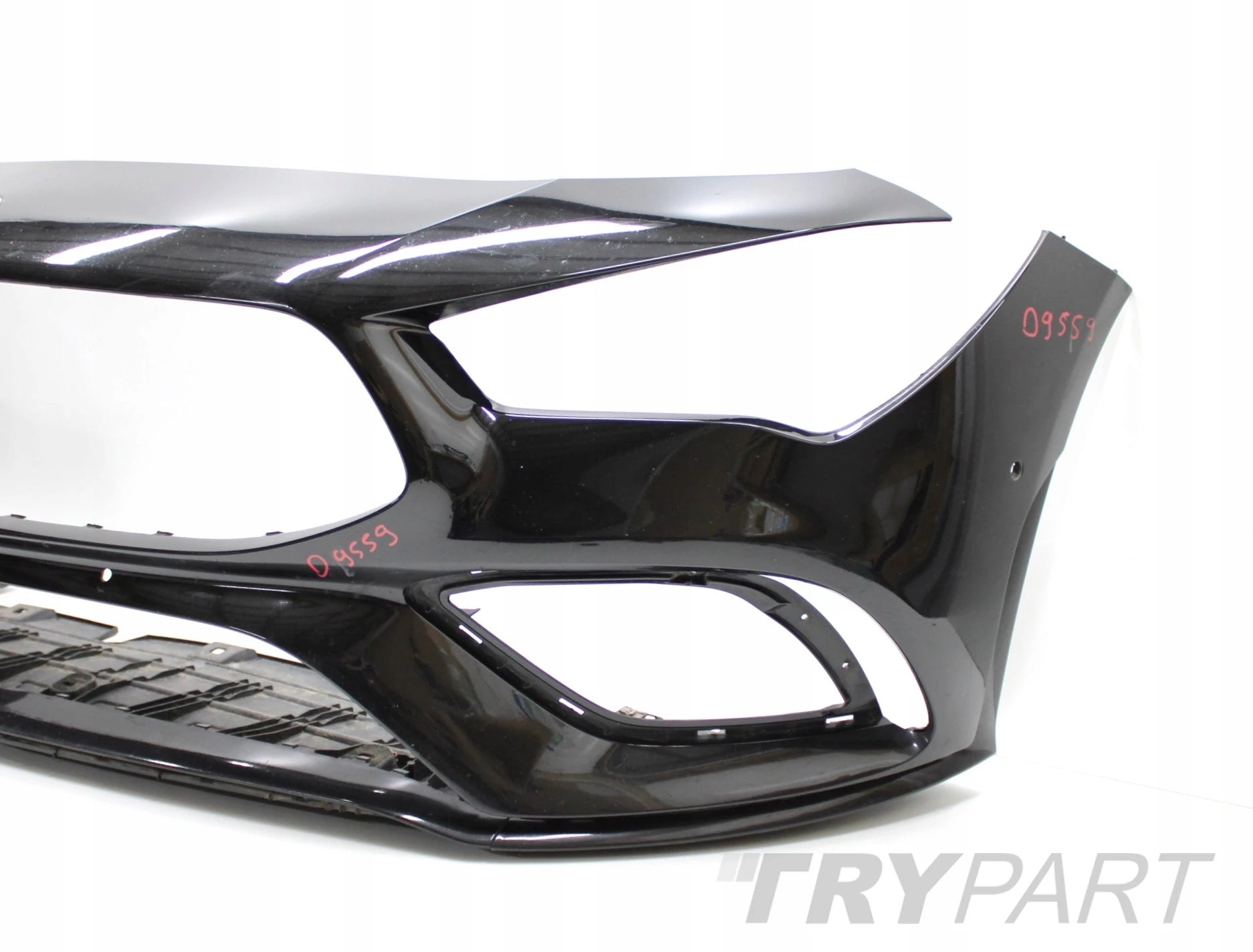 MERCEDES CLA W118 AMG FRONT BUMPER ORIGINAL + SIDES + SKID PLATE