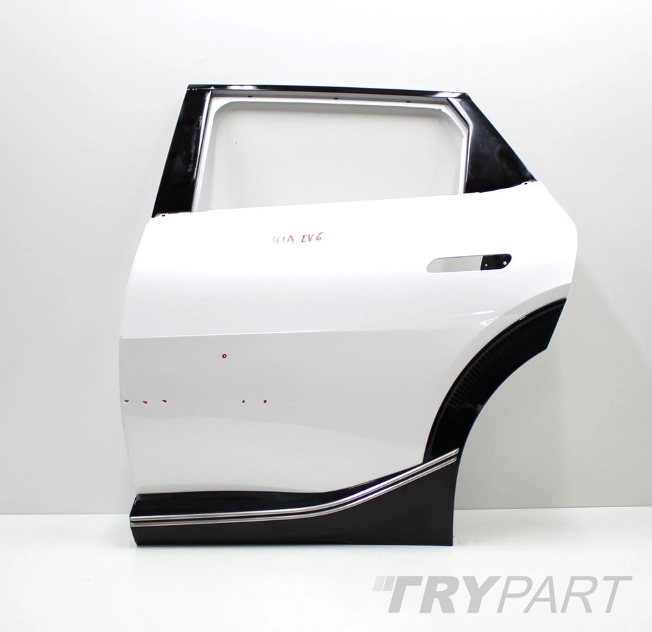 Kia EV6 EV-6 Left Rear Door Original + Trim Strip