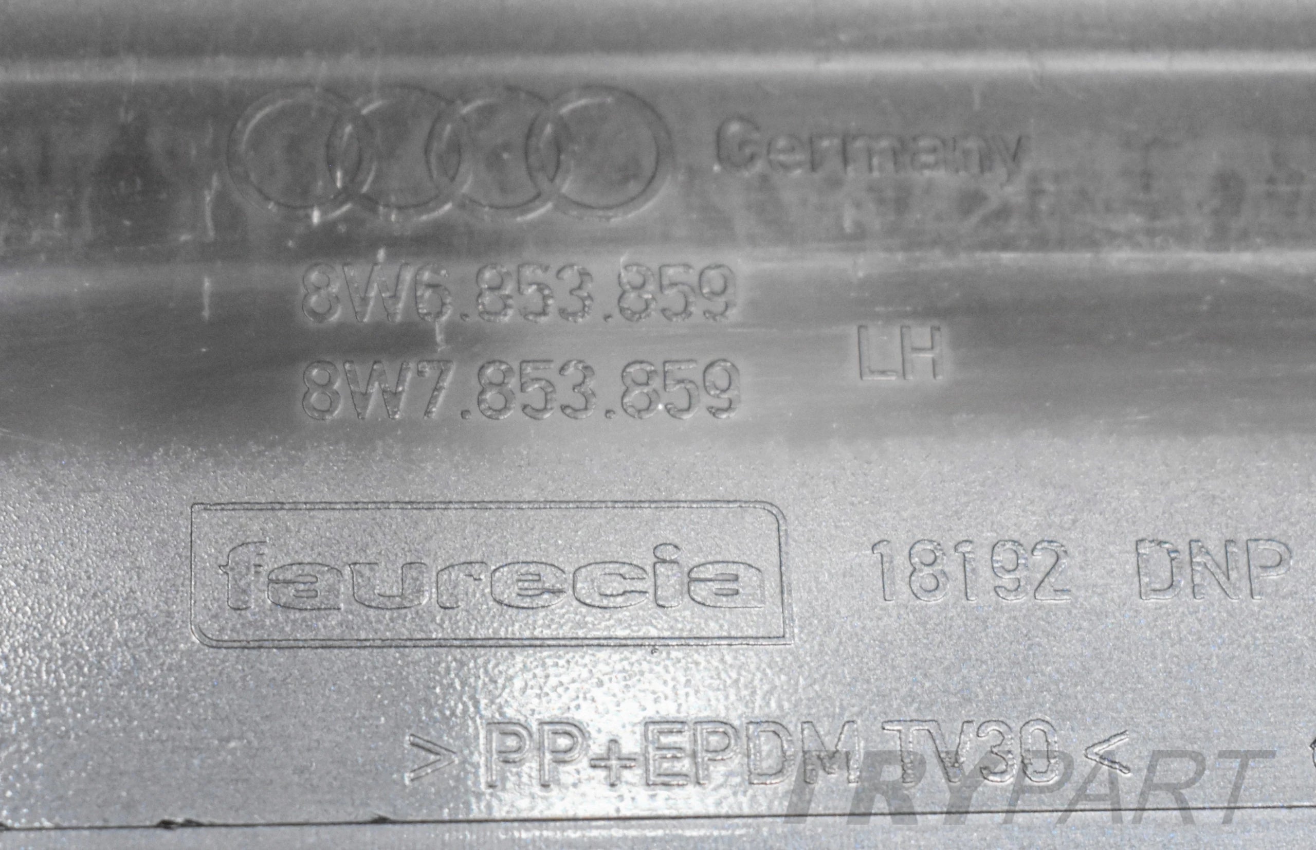 AUDI A5 8W6 8W7 COUPE LEFT SILL PANEL ORG