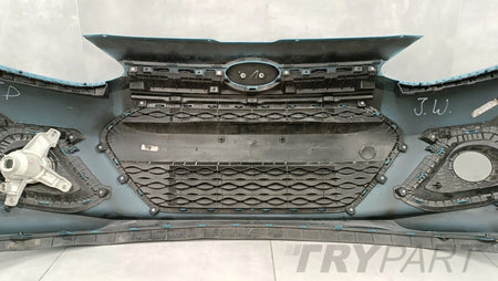 Front Bumper for Hyundai i10 II (2013-2016) + 1 Fog Light Hole
