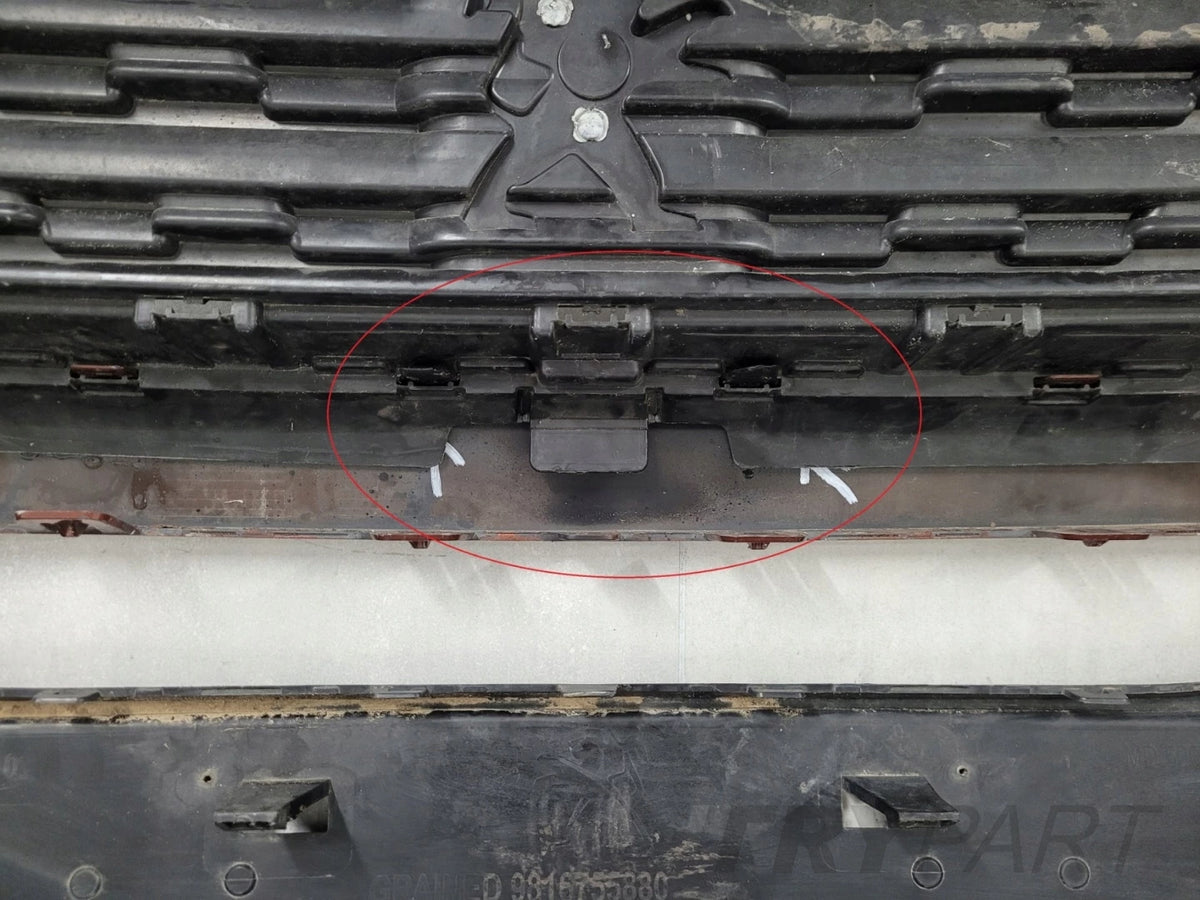 Front Bumper Peugeot Rifter III 3 18-
