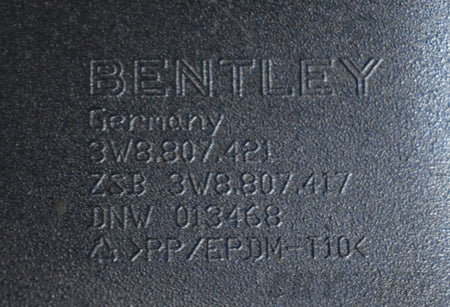 BENTLEY CONTINENTAL GT GTC REAR BUMPER SUPER CONDITION