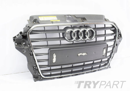 AUDI A3 8V 8V3 CHROME GRILLE - ORIGINAL BUMPER GRILLE