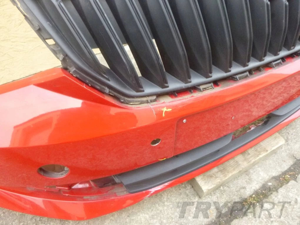 SKODA FABIA 3 III 6V0 14- Front Bumper