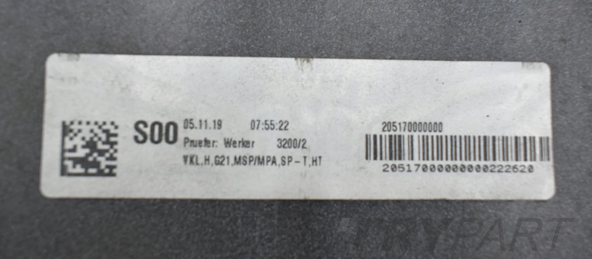 BMW III 3 G21 M PACKAGE REAR BUMPER ORIGINAL TOURING