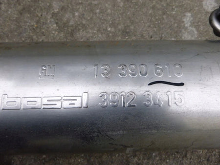 OPEL ADAM 1.0 TURBO exhaust muffler