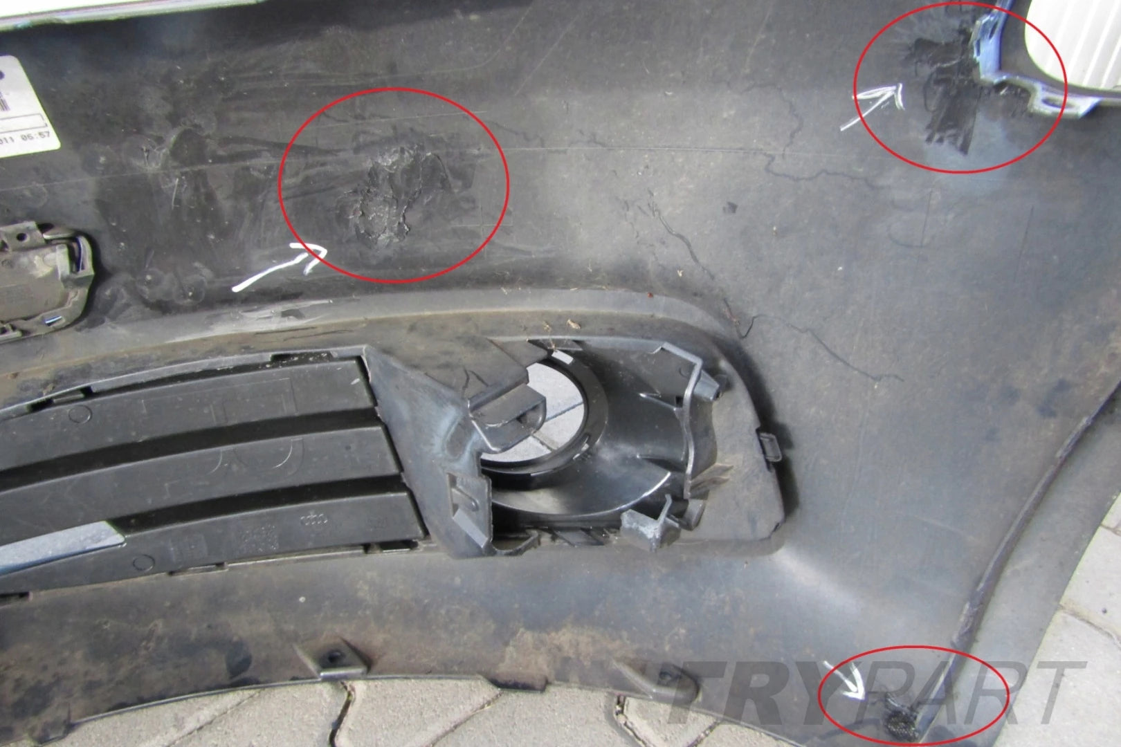 Front Bumper Audi A3 S-Line Lift 8P0 08-12