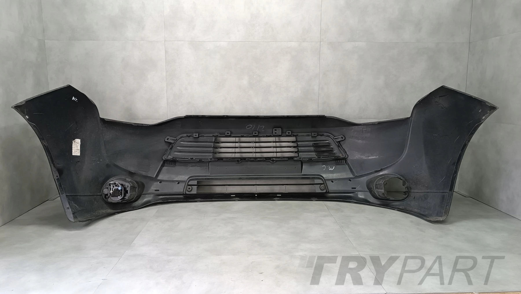 Front Bumper for Mitsubishi Outlander 3 III (2012-2015) / + 1x Halogen
