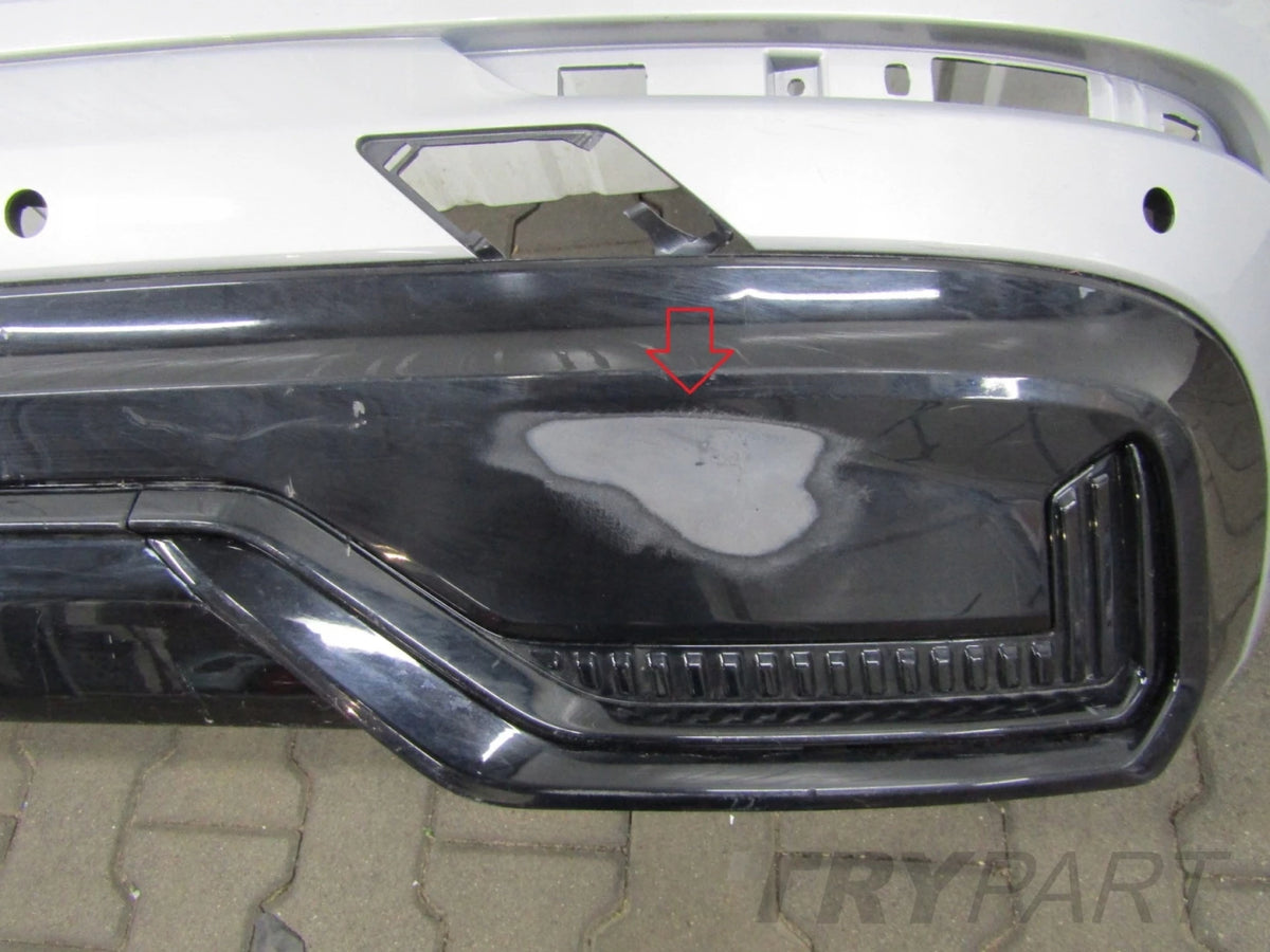 Rear Bumper for Volvo XC60 2 II R-Design Lift 21-