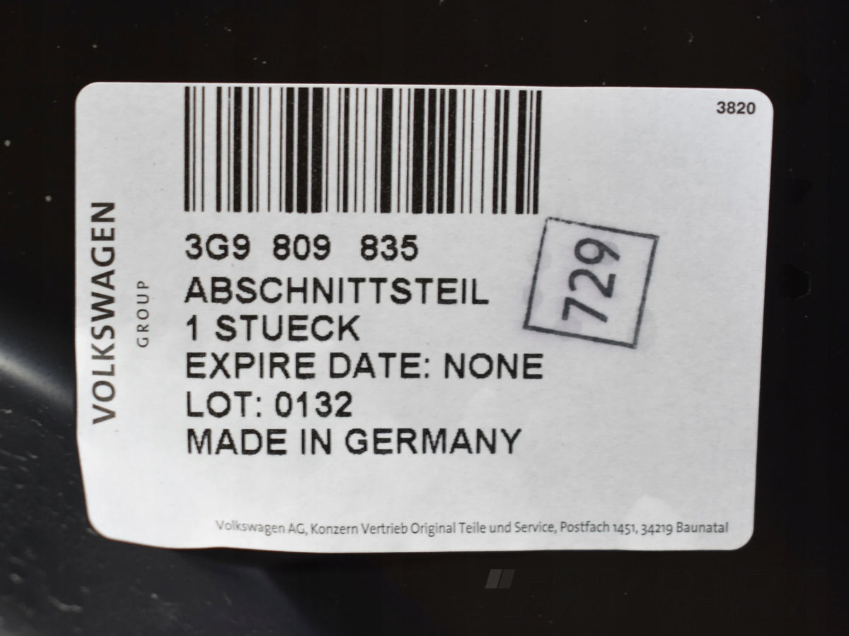 VW PASSAT B8 3G LEFT SILL POST COVER ORG NEW