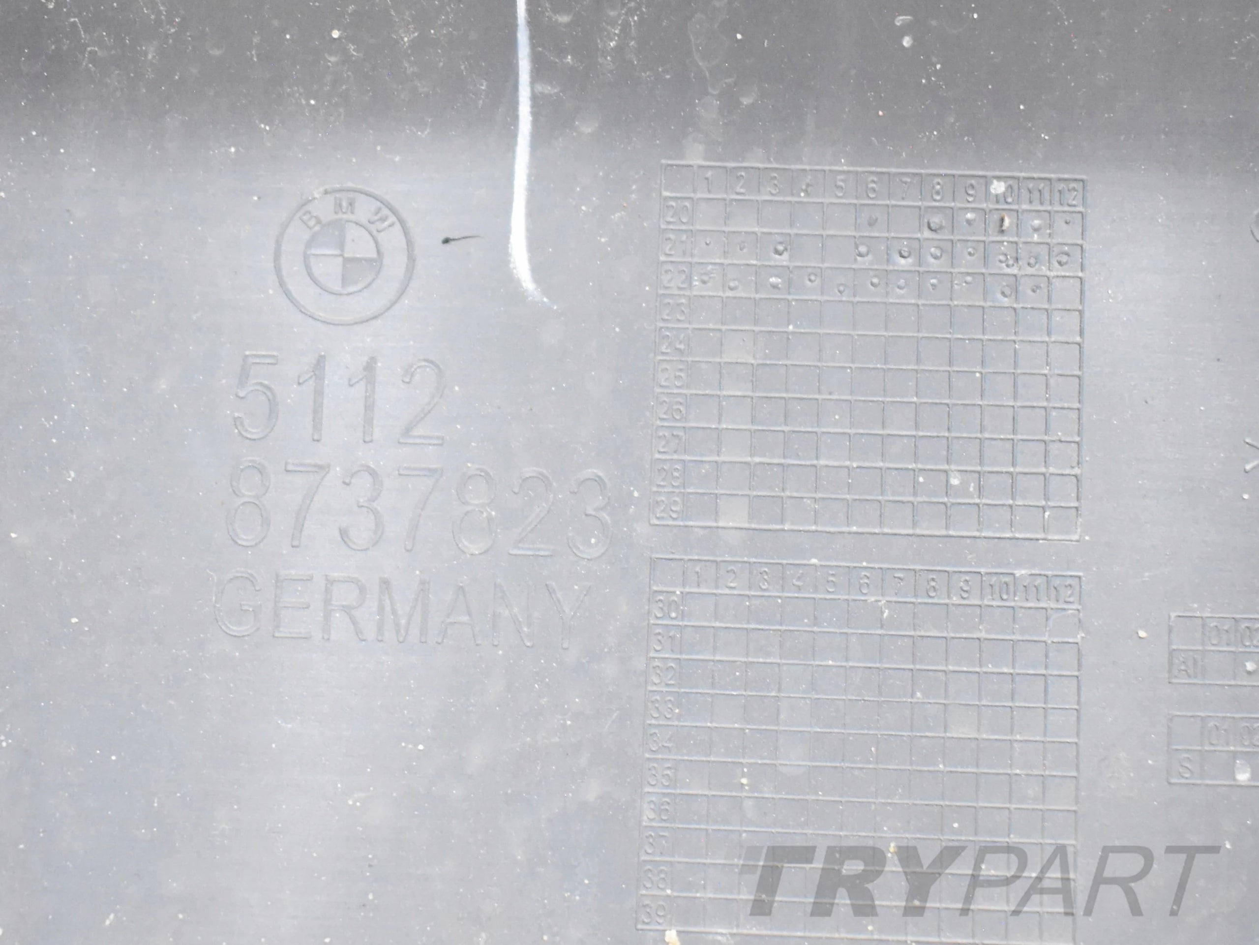 BMW IX I20 M PACKAGE REAR BUMPER GENUINE