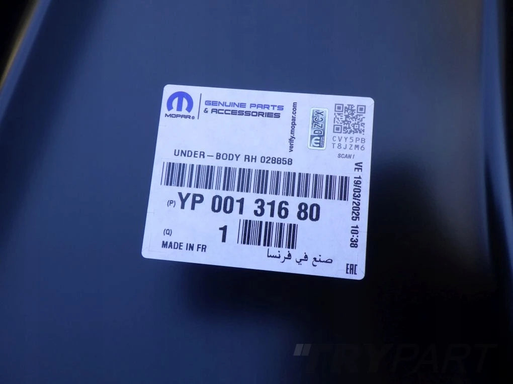 OPEL GRANDLAND X 2017- Right Sill New Original