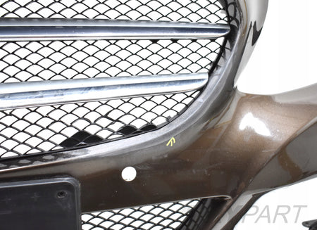 MERCEDES C CLASS W205 FRONT BUMPER ORIGINAL + GRILLE + CHROME + FRAMES