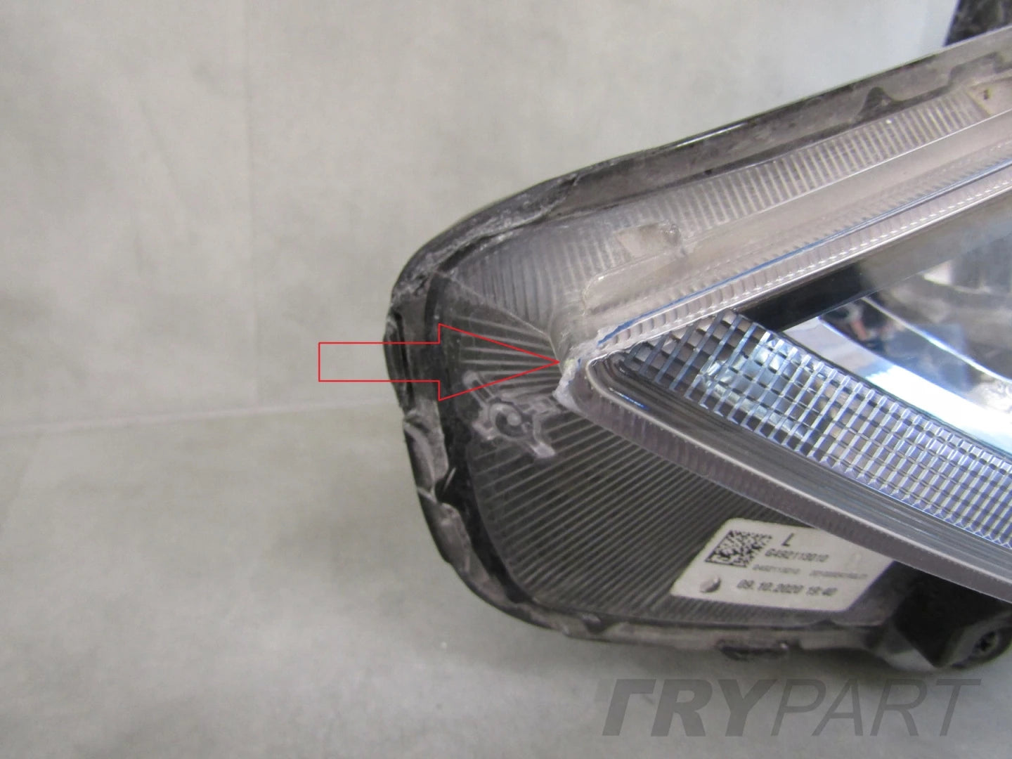 FRONT LAMP HYUNDAI I30 III FACELIFT STANDARD LENS 20- LH 92101G4510