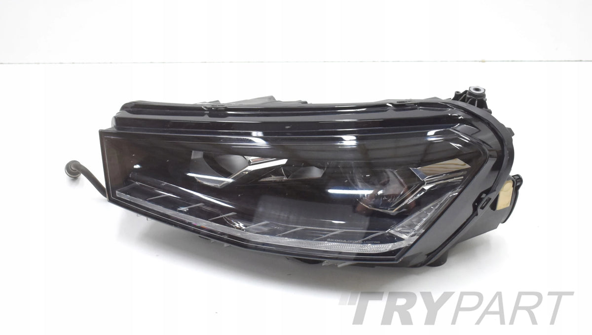 SKODA FABIA IV 6VB LEFT FRONT HEADLIGHT EU ORG CRYSTAL 6VB941015B