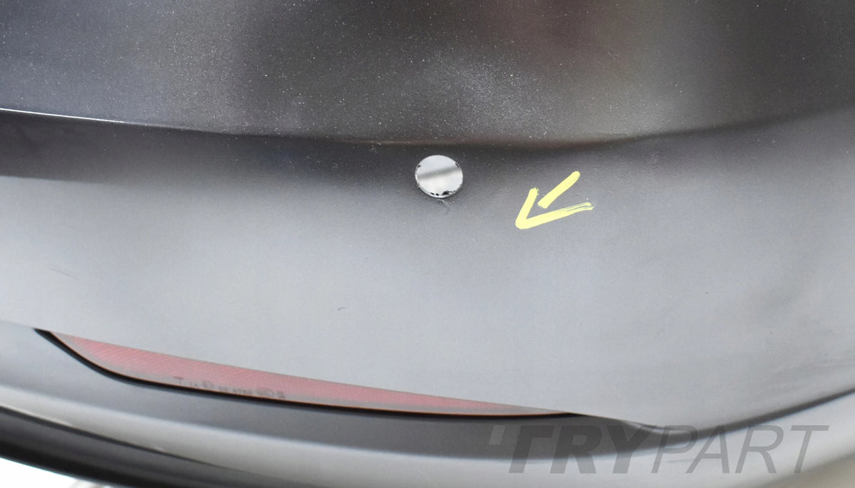 TESLA 3 MODEL 3 REAR BUMPER ORG + PLATE