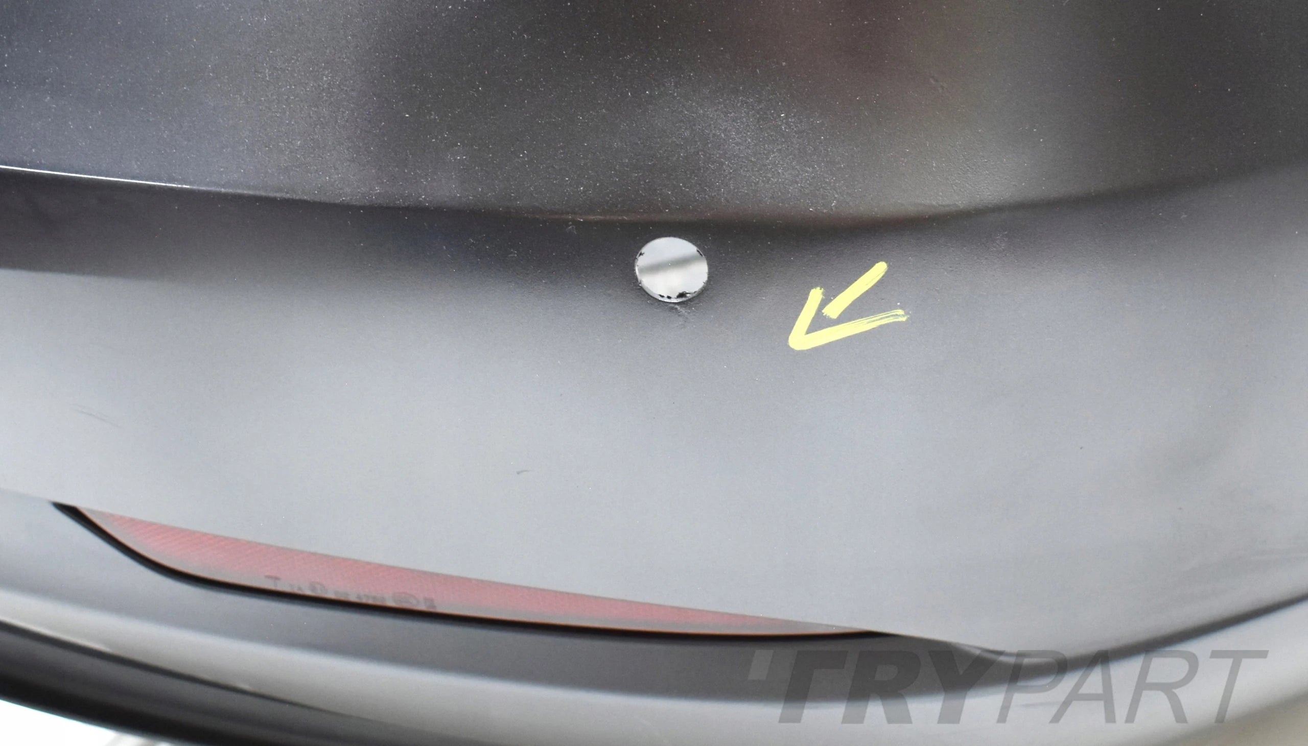 TESLA 3 MODEL 3 REAR BUMPER ORG + PLATE