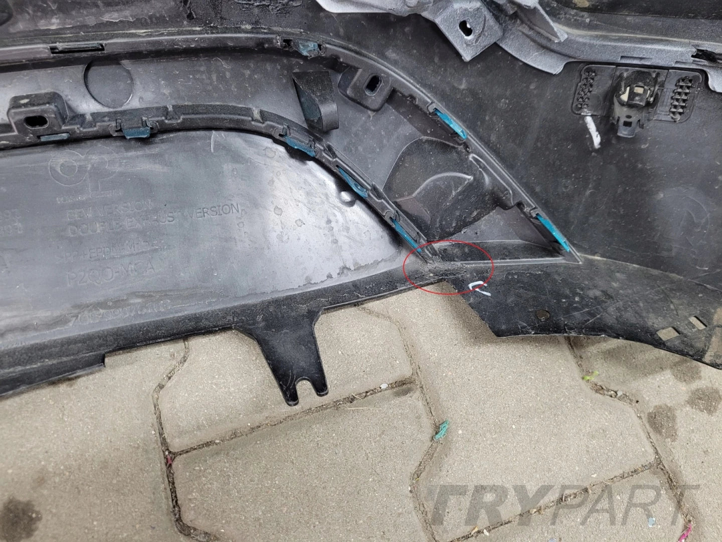 Rear bumper Opel Mokka II B 20-